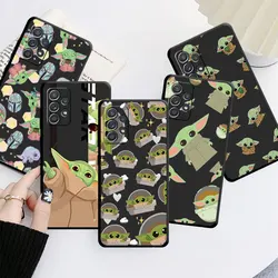 StarSWars Baby Yoda Case For Samsung Galaxy A52 A53 A12 A13 A32 A71 A33 A21s A51 A23 A22 A14 A24 A54 A70 A51 Phone Cover