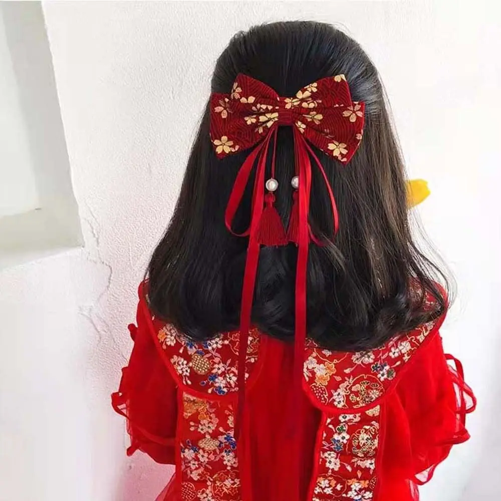 

Headdress Hair Accessories Headwear Hair Grip Chinese Hair Clips Bow Hair Hoop Hair Rope Chinese New Year Hairpins