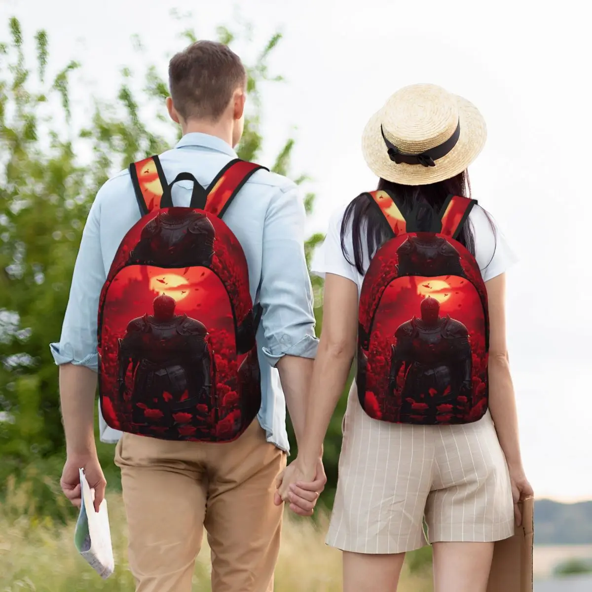 It's Over 129 Maidenless Merch Student Backpack School Bag Hiking Travel Daypack for Men Women Fashion Bookbag Shoulder Bags