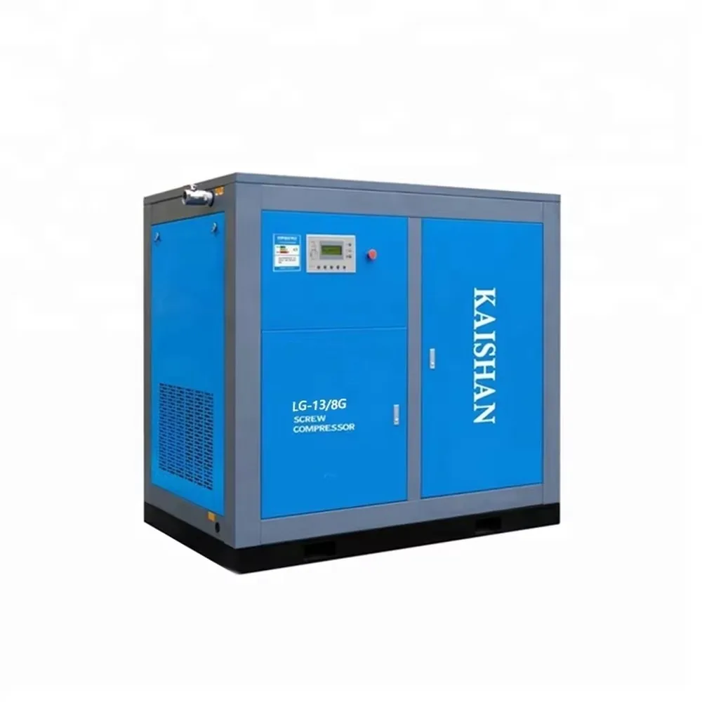 Industrial 8 Bar AC Air Compressor 6.2-8G  Use High Efficiency Durable Energy Saving OEM Manufacturer