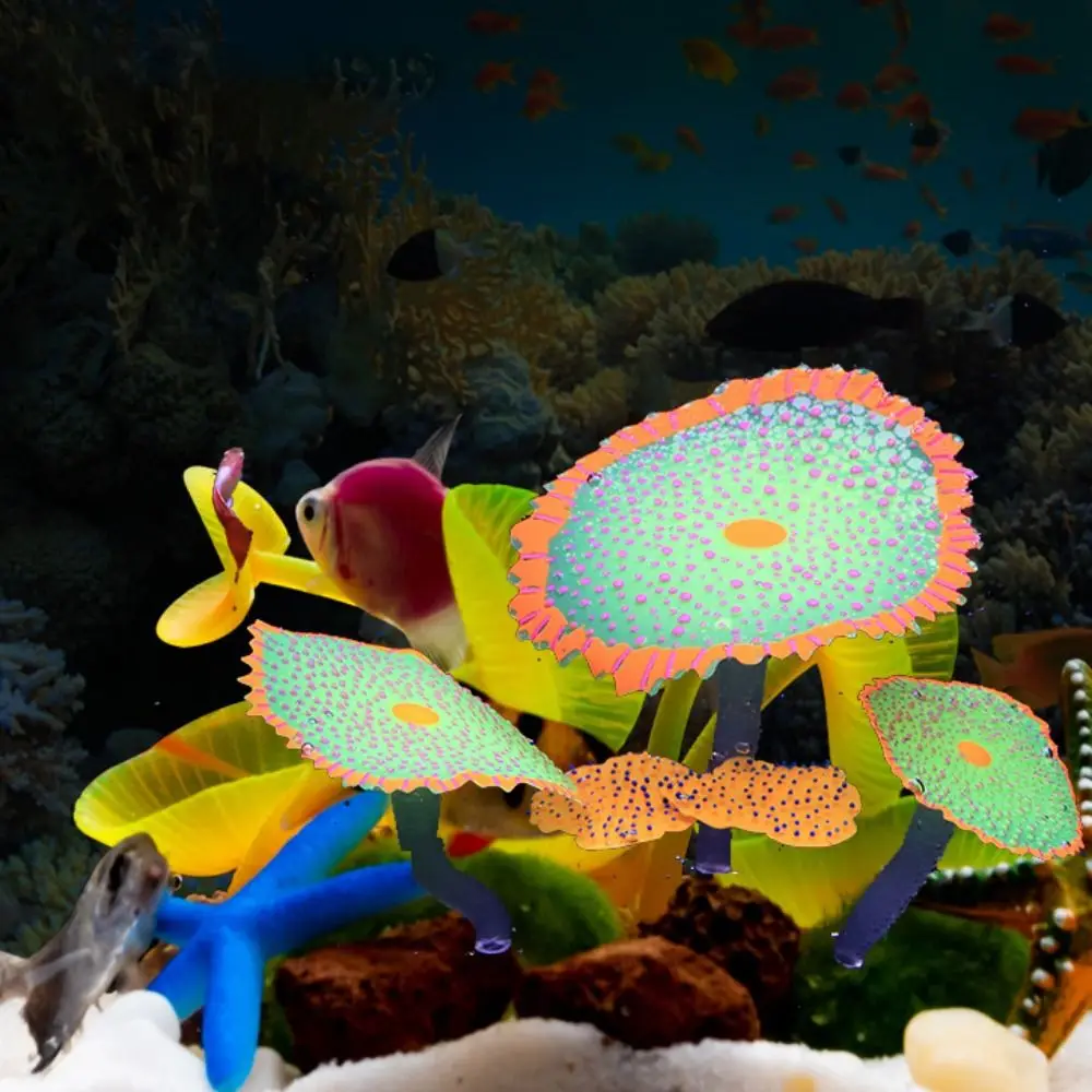 Artificial Coral Aquarium Decoration Coral Ornaments Sea Plant Fish Tank Ornaments