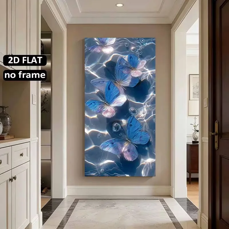 (1PC Unframe)2D Flat, 2D/Flat Posters And Prints, 2D Posters And Prints Painting, 1pc 31.49X62.99 Inches 80X160 Cm Unframed Larg