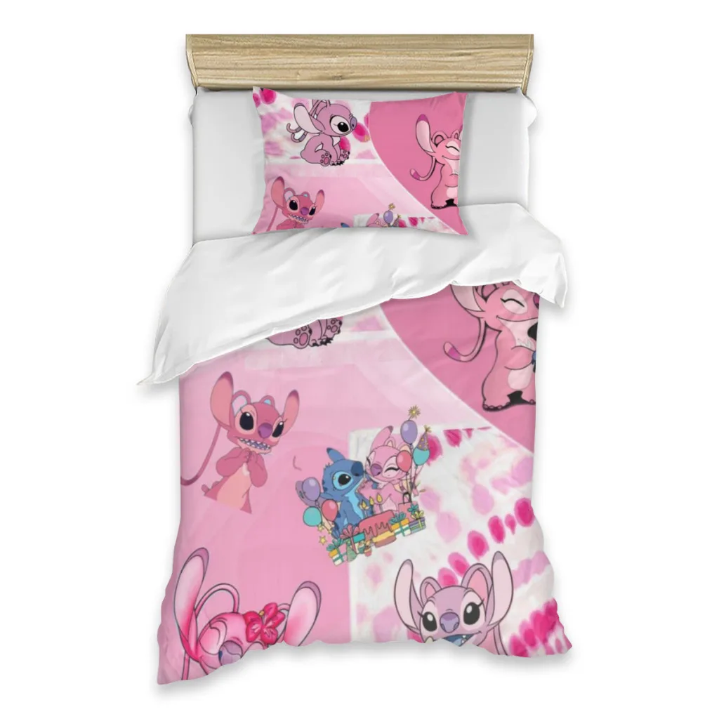 

Stitch Single Bed Sheets Set Complete Case Single Linen Quilt Cover