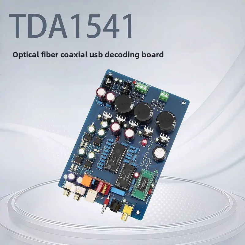 

Classic Fever TDA1541 Fiber Optic, Coaxial USB Audio DAC Decoder Board (with TDA1541 Chip) Amplifier Accessories