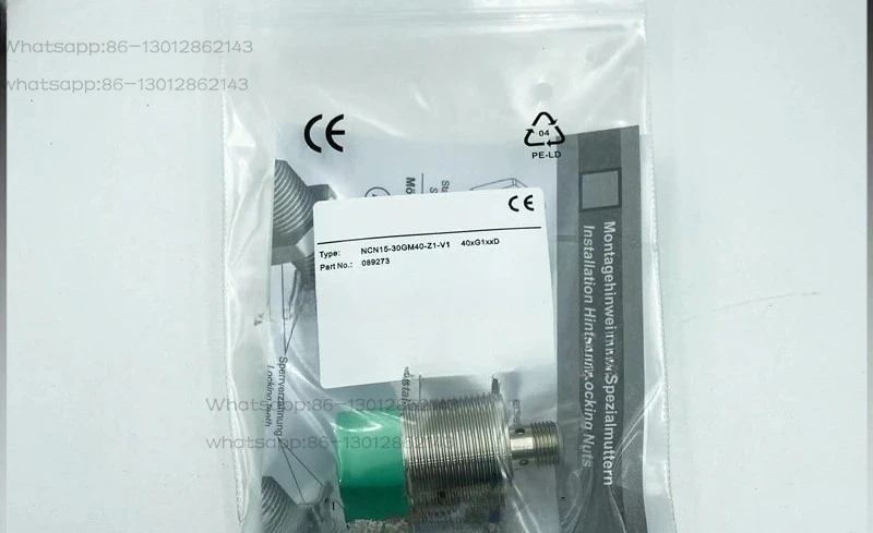 Plug-in Proximity Switch NCN15-30GM40-Z1-V1 DC Two Wire Normally Closed Sensor