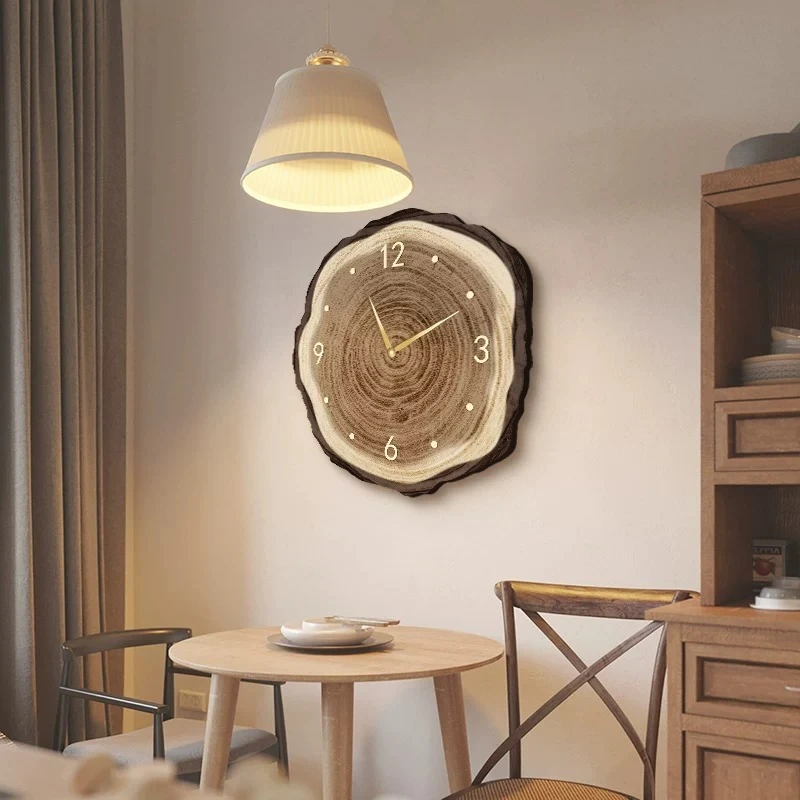Reloj de Pared de Diseño Único y Moderno, Reloj de Pared Digital Artístico Vertical, Reloj de Pared Silencioso y Estético para Decoración del Hogar