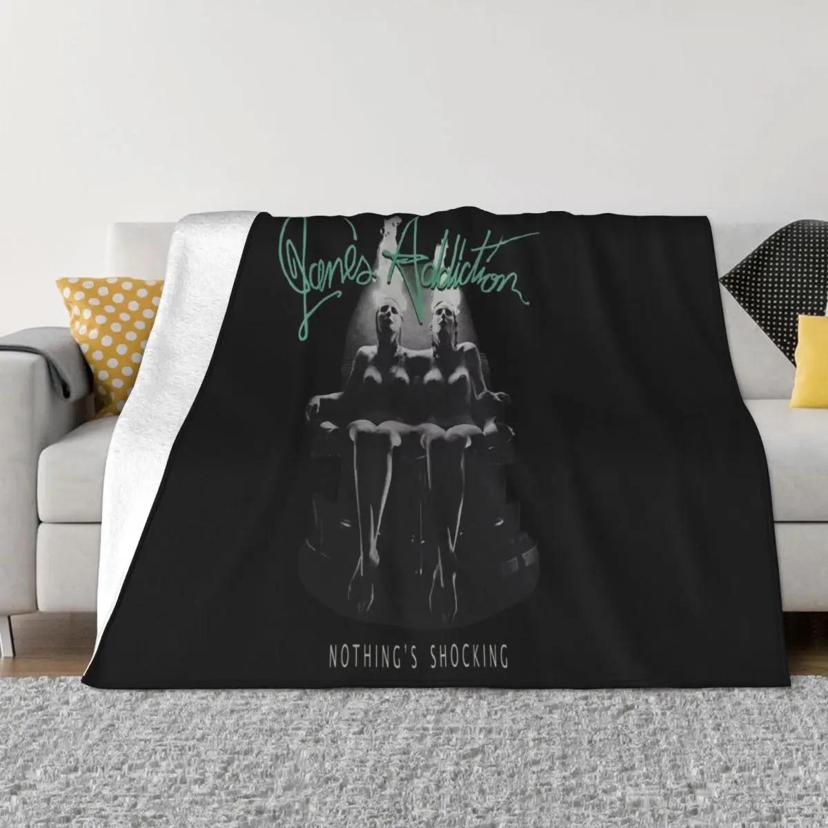 Janes Addiction Nothings Shocking Official Quilt Bedroom Winter Blankets Thin Wadding Blanket Throw Blanket