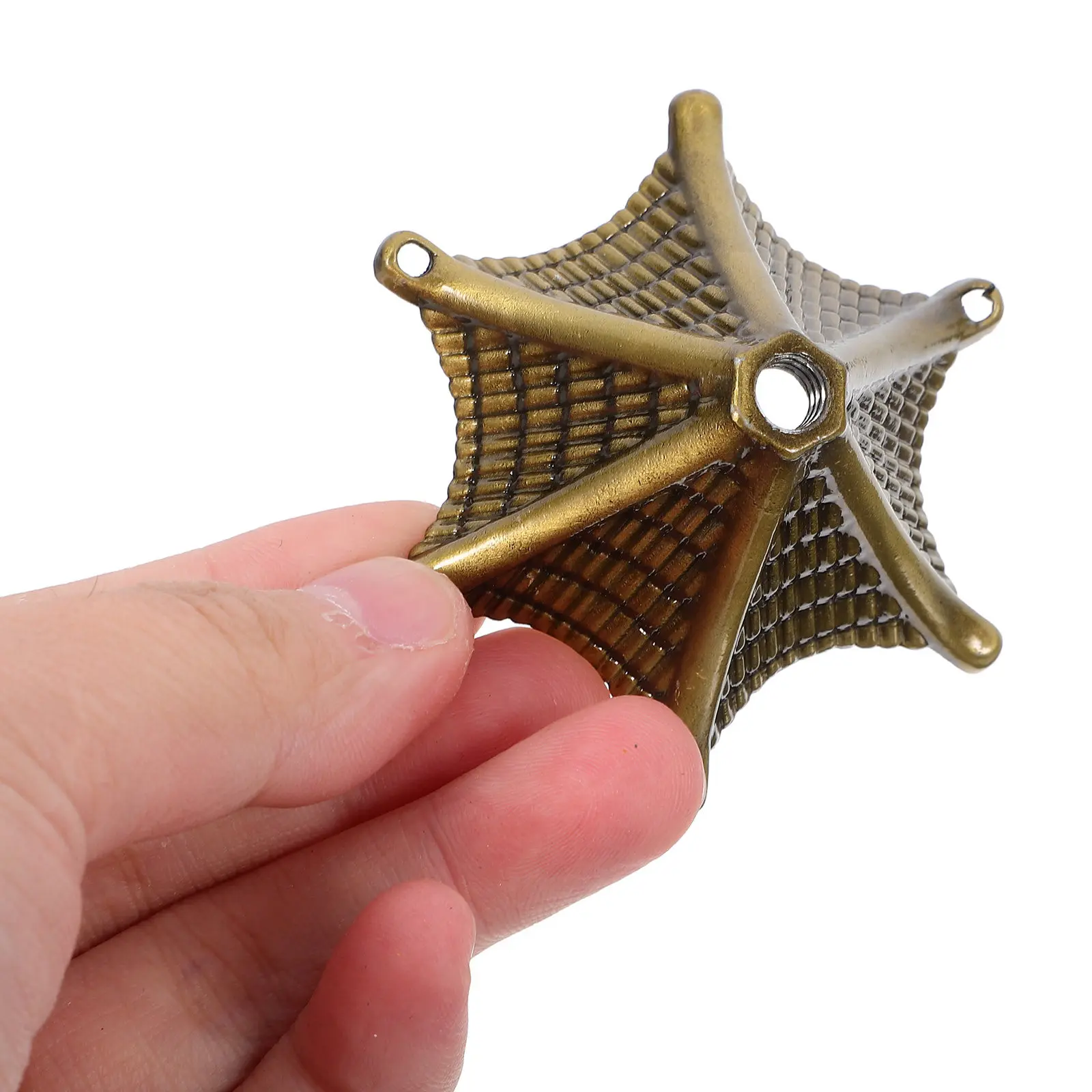 8Pcs Chime Caps Zinc Alloy Style Topper for Outdoor Decor Wind Bell Parts Rust Proof Elegant Sound Enhancing