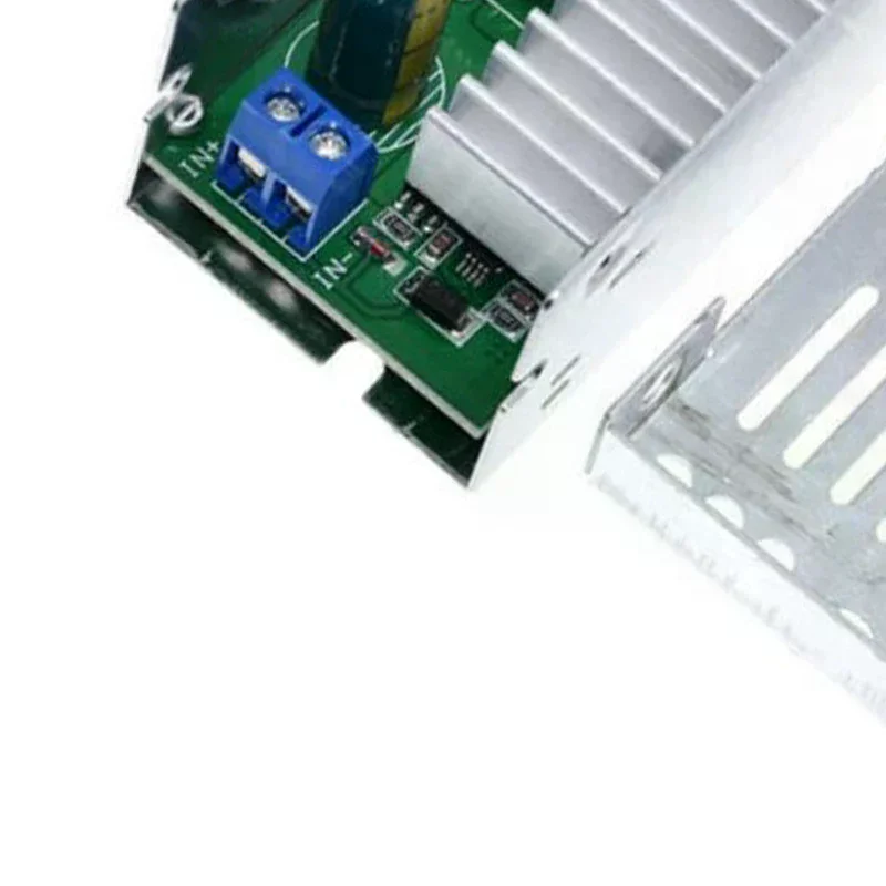 1Pc 6V-55V to 10A Step-Up Voltage Charger Module - 200W Max DC-DC Boost Converter with Aluminum Case