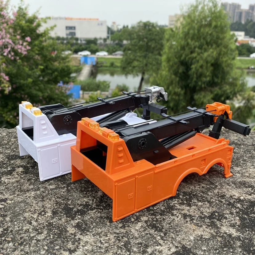 

1/32 New Arrival Special Price Diecast Plastic Trailer Tow Truck Model Conversion Parts Collection Display Toys For Children