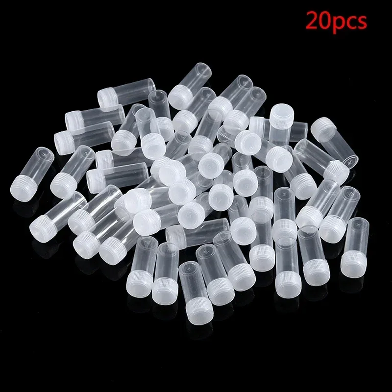 5ml Plastic Bottle Sample Jar 5g Small Barrel Vials Medicine Pill Liquid Powder Capsule Storage Container Packing Bottles