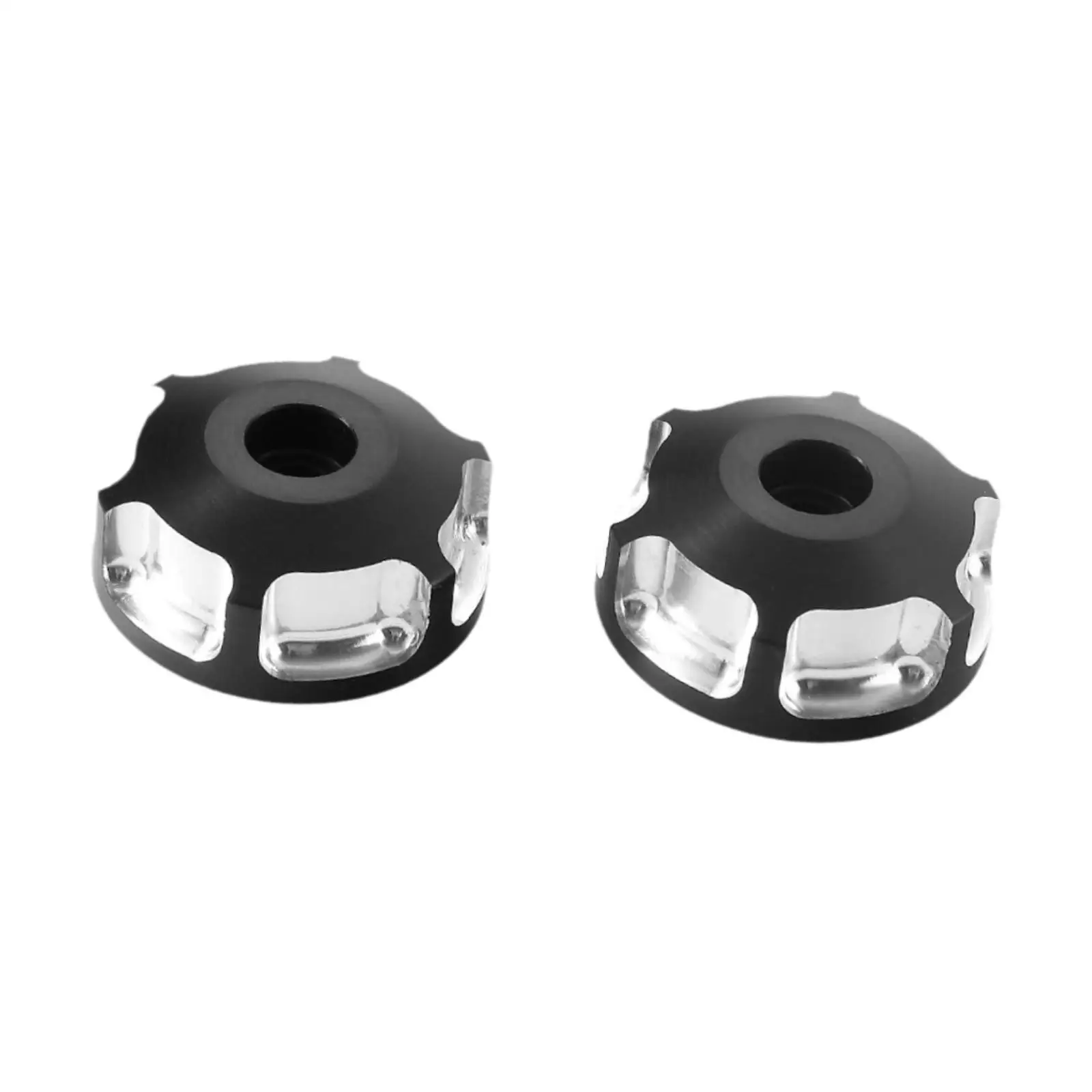 الألومنيوم المقود نهاية الأوزان دراجة نارية قبضة قبعات شريط عالمي ينتهي المكونات يغطي ل Spyder F3 RT RS RSS #4