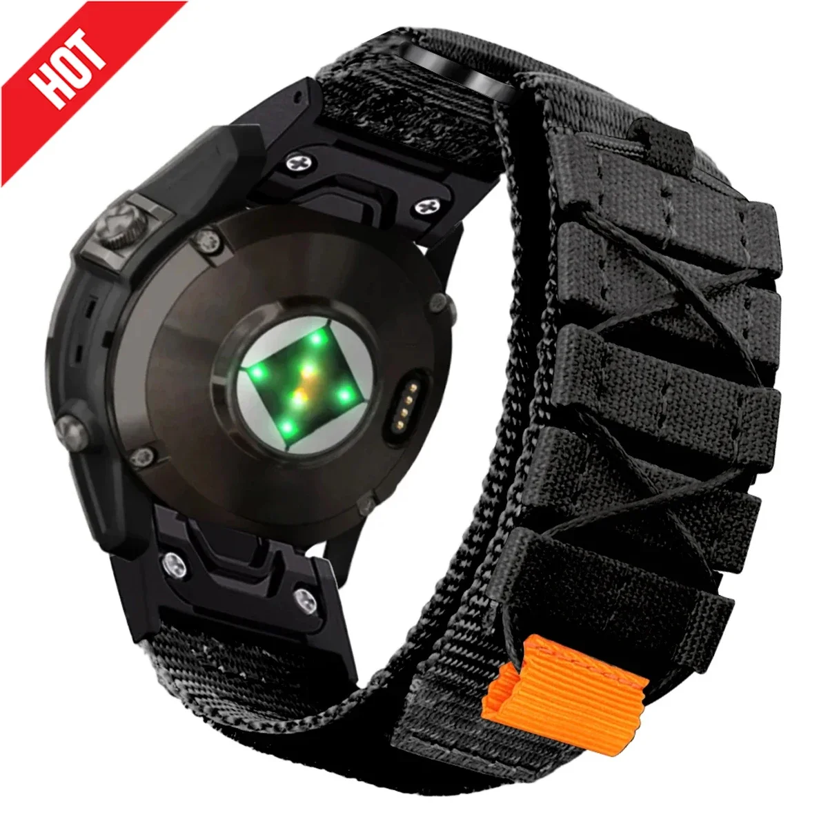 

Нейлоновый ремешок-петля Pop 22 мм 26 мм для Garmin Fenix 7X 6X Pro 5X 5X Plus 7 6/6Pro SmartBand Браслет для часов Garmin Аксессуары