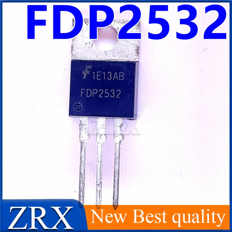 5Pcs/Lot FDP2532 brand new spot TO-220 150V 79A field-effect transistor MOSFET with direct shooting capability