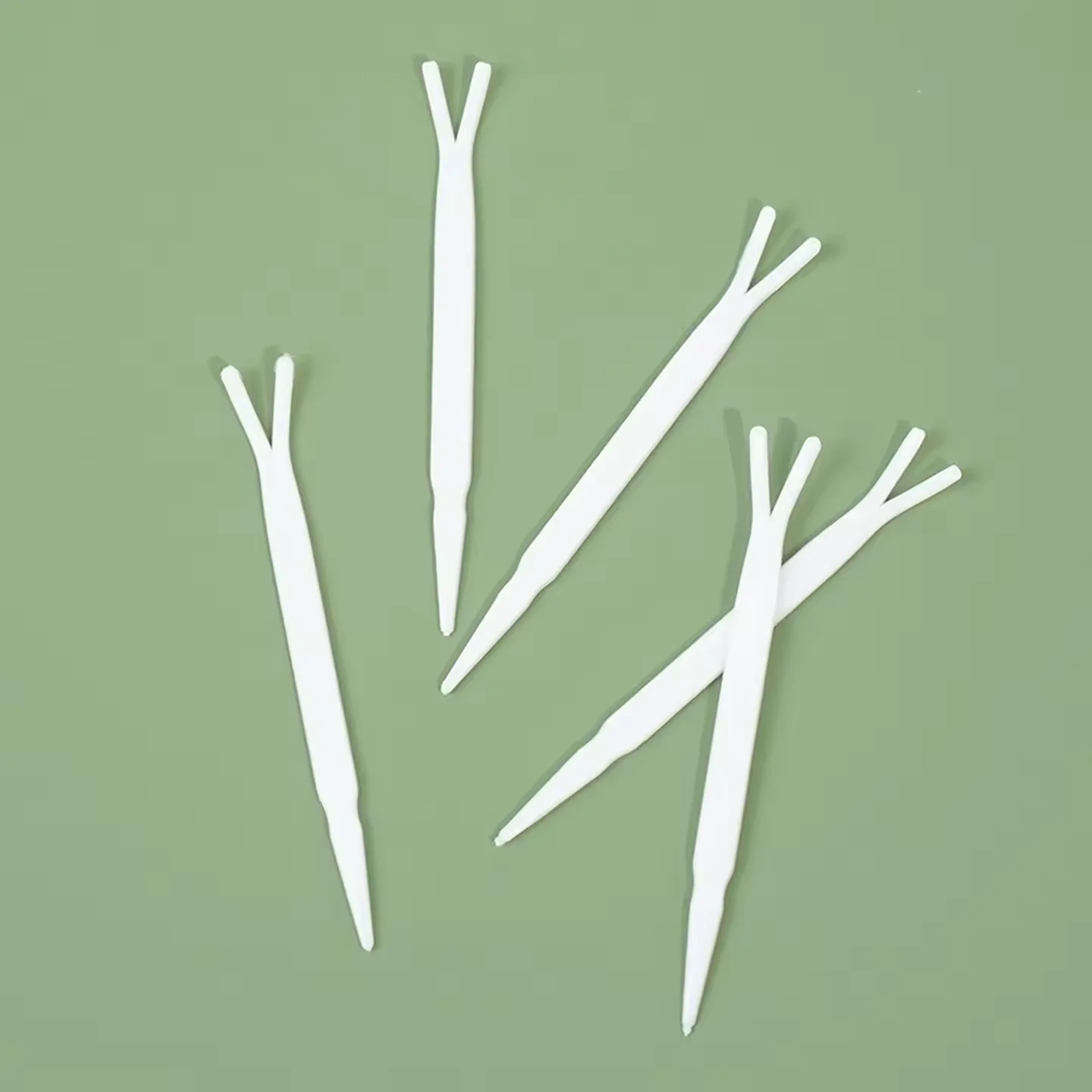 Disposable Double Eyelid สติกเกอร์เสริมเครื่องมือคลิปพลาสติกแหนบ Stereotype Y ส้อมเครื่องสําอางค์เครื่องมือความงาม