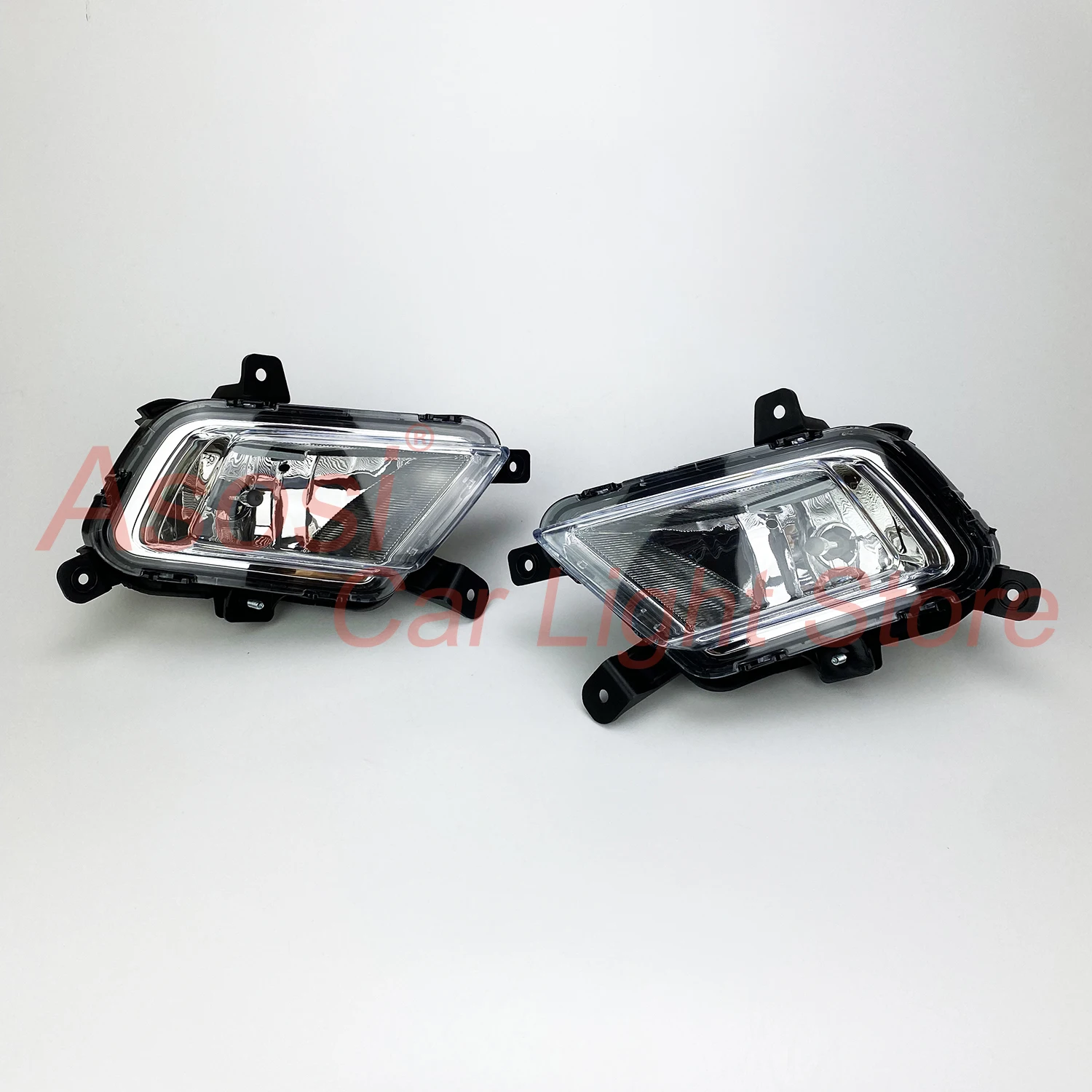 Front Bumper Fog Light Assembly For Kia Rio Hatchback 2009 2010 2011 Left + Right Side With Bulb Switch Wire Harness