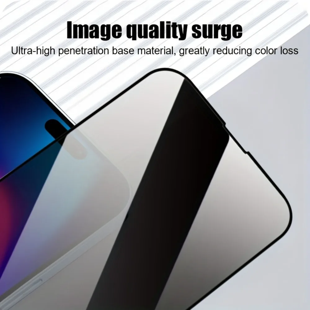 5Pcs Privacy Tempered Glass For IPhone 11 12 13 14 15 16 Pro Max Screen Protector For IPhone 14 15 16 Plus XR XS Max Glass view 3