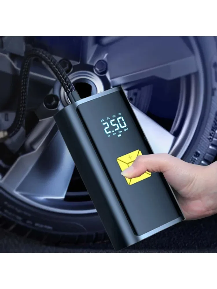 AliExpress 6000mAh 150PSI Smart Air Pump - Digital Tire Inflator Portable Air Compressor for Car, Motorcycle, Bicycle & Inflatables