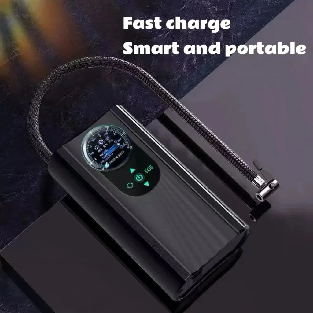 Car wireless air pump portable air pump for cars Electric car tire Electric bike mountain road bicycle tire high pressure pump