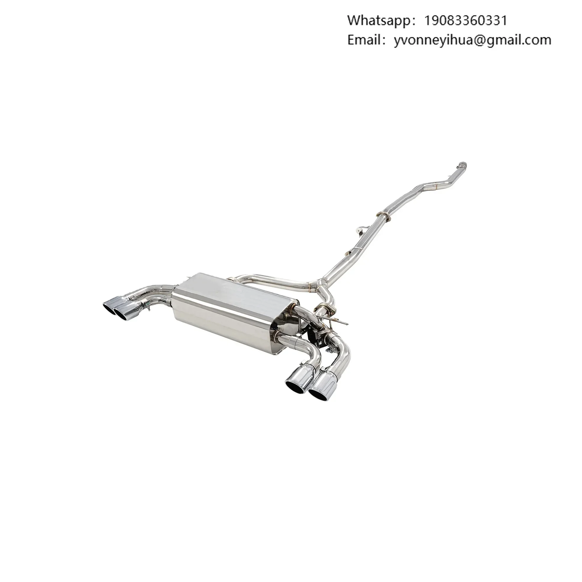 

Performance Valvetronic Catback Exhaust System For Bmw 5 SERIES G30 520/525/528/530 2.0T B48 Exhaust Pipe