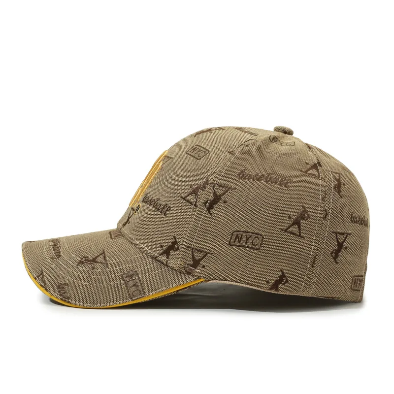 Men Women's Baseball Cap Summer Cotton Hat Embroidery Snapback Hip-Hop Cap Adult Sport Sun Hat Casual  Hombre Visor Dad Hat