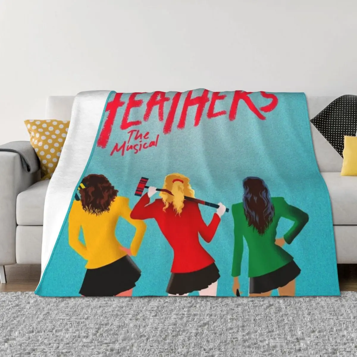 

The Musical - West End Throw Blanket Luxury Thicken Summer Plush Luxury St Blankets