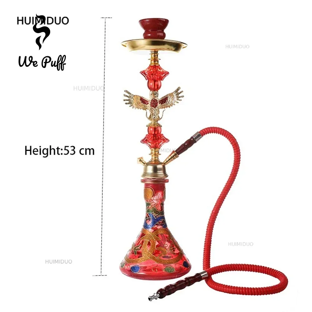 WE PUFF Smoking Pipe Hookah Set with Tobacco Bowl Water Pipe Narguile Complete Кальян Kit for Sheesha Shisha Smoke Accessories