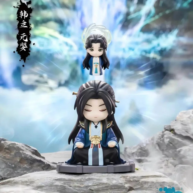 

The Mortal Cultivator Series Blind Box Han Li Anime Figurine Collectible Doll Table Decoration desktop figurine