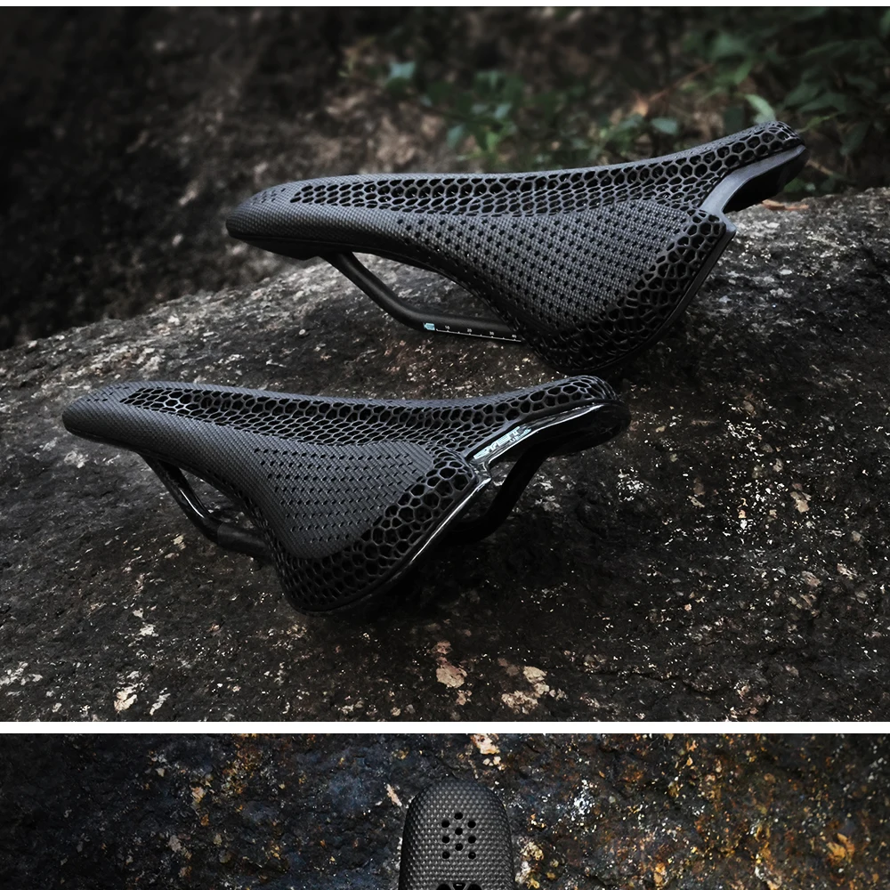 RYET Ultraleichter Carbon 3D-Gedruckter Fahrradsattel 190g/210g 7*9 Fahrrad-Sitzkissen für Rennrad MTB Mountain Gravel Radzubehör – Detail 35
