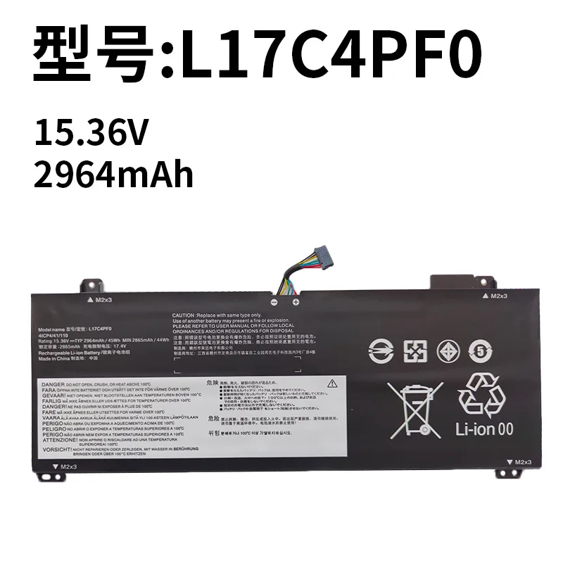 For Lenovo L17C4PF0 Xiaoxin Air 13IWL S530-13 L17M4PF0 notebook battery