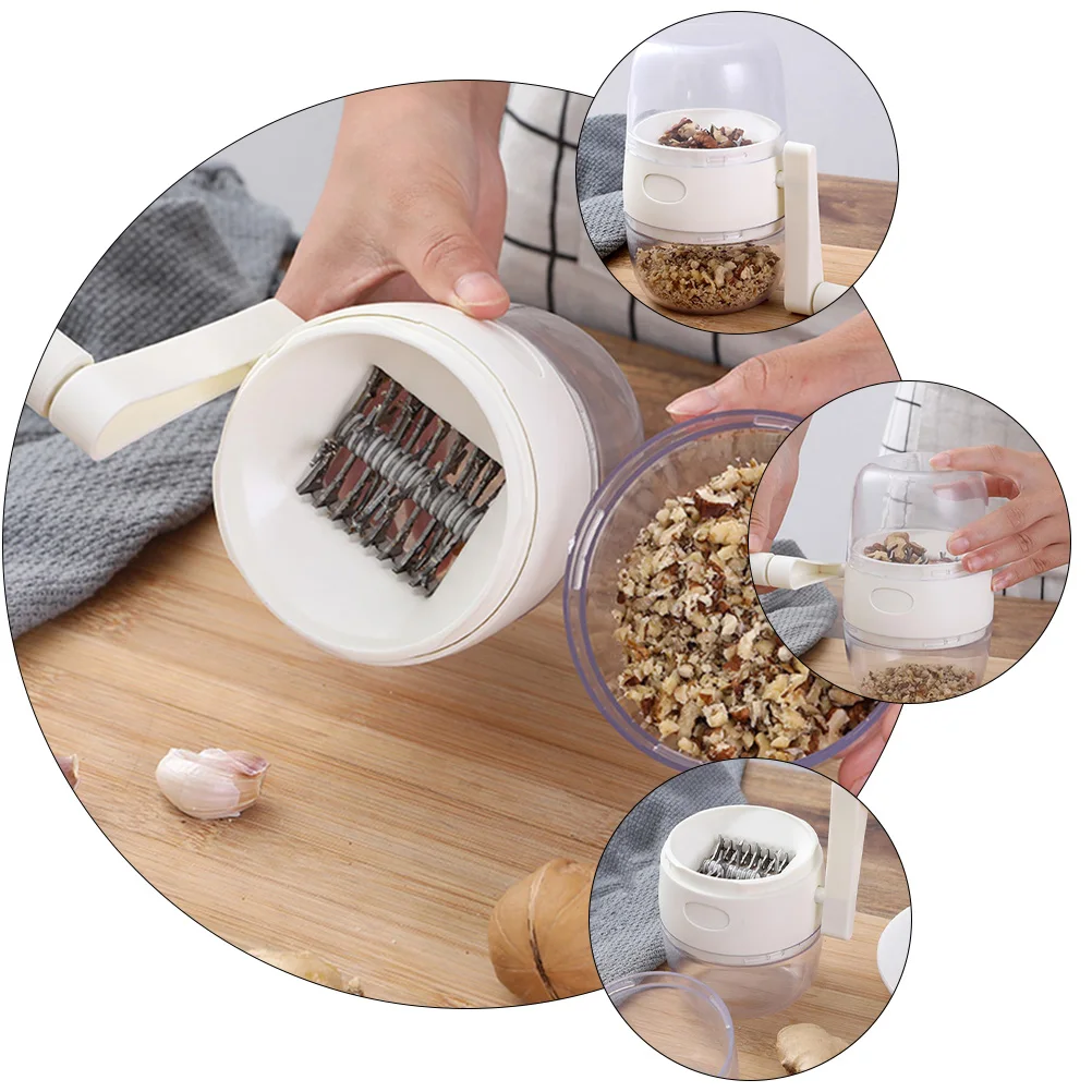

Crush Ginger Machine Dried Fruit Grinder Dry Spiral Food Processor Garlic Squeezer