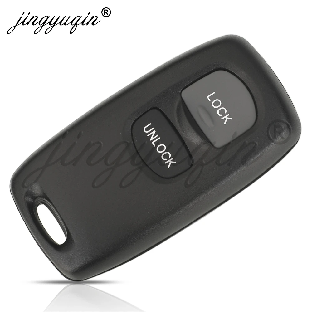 jingyuqin 2Buttons Remote Car Key 433MHZ FSK For Mazda M6 2 3 6 Series 2003-2010 Ford Ranger Everest 41803 41804 41847 41835 Fob