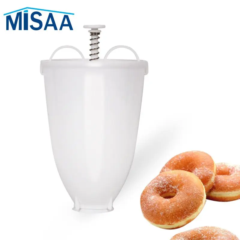 Donut Maker Dispenser Delicious Homemade Donuts Perfect For Baking Enthusiasts Bakeware In-demand Creative Trending Kitchen Diy