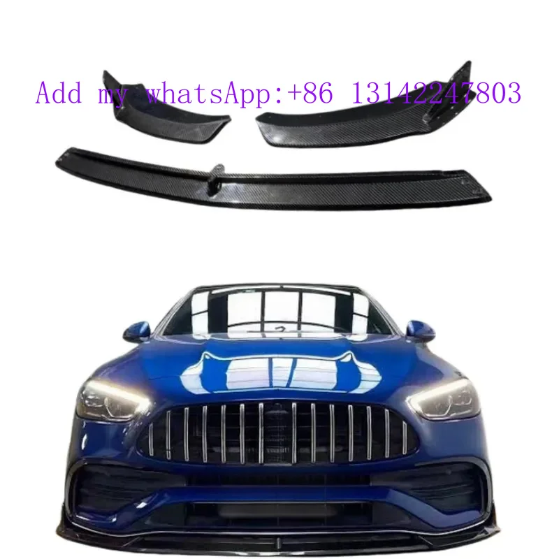 

Передний бампер из углеродного волокна в стиле M для W206 Bodykit Front Sp Lip