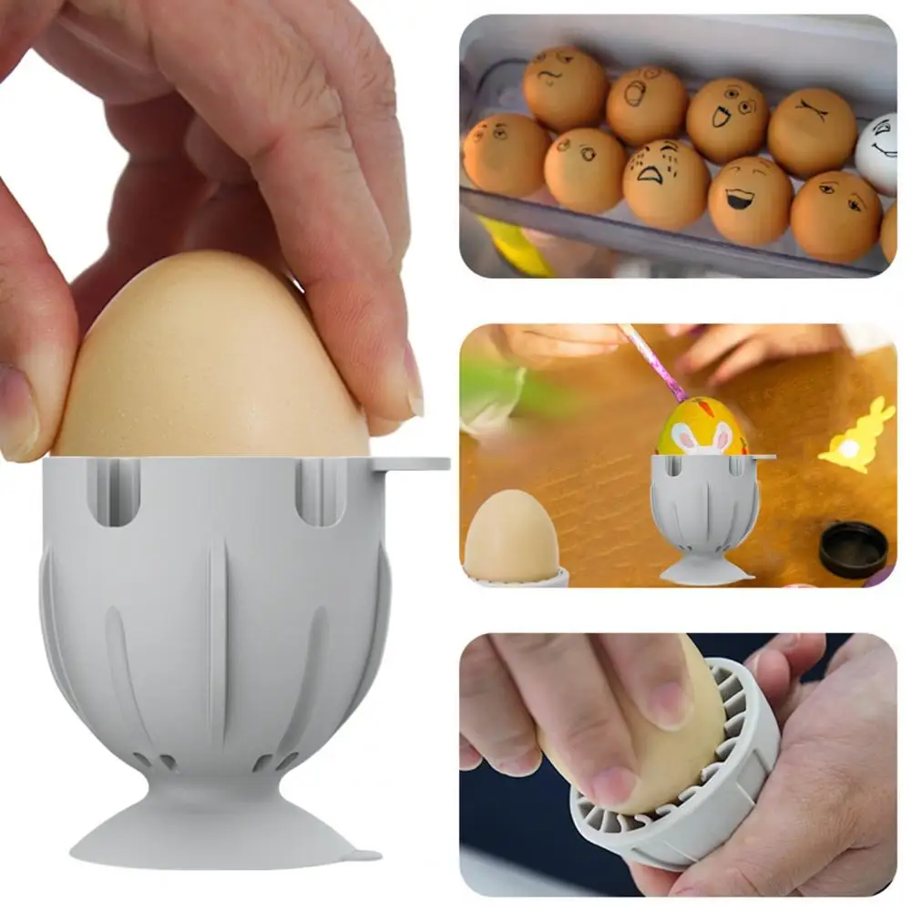 Egg Brush Cleaner Gentle Egg Brush Multifunctional Silicone Egg Brush Washer Gentle Cleaner for Eggs Fruits Vegetables Ideal