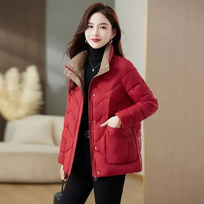 Down Coats for Women Zip-up Slim Fit Parkas Woman Offers Cold Thick Discount New in Outerwears Jackets Great Youthful Hot Luxury