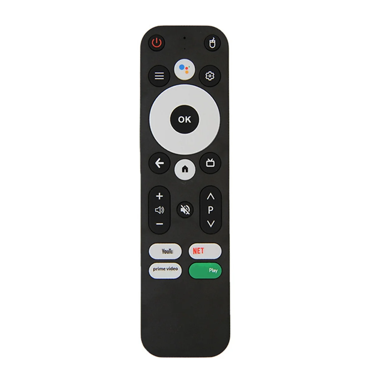 N99R Replace Voice Remote Control for MECOOL KM2 KM2 PLUS ONN Android 4K UHD TV Box Bluetooth Voice Remote Black