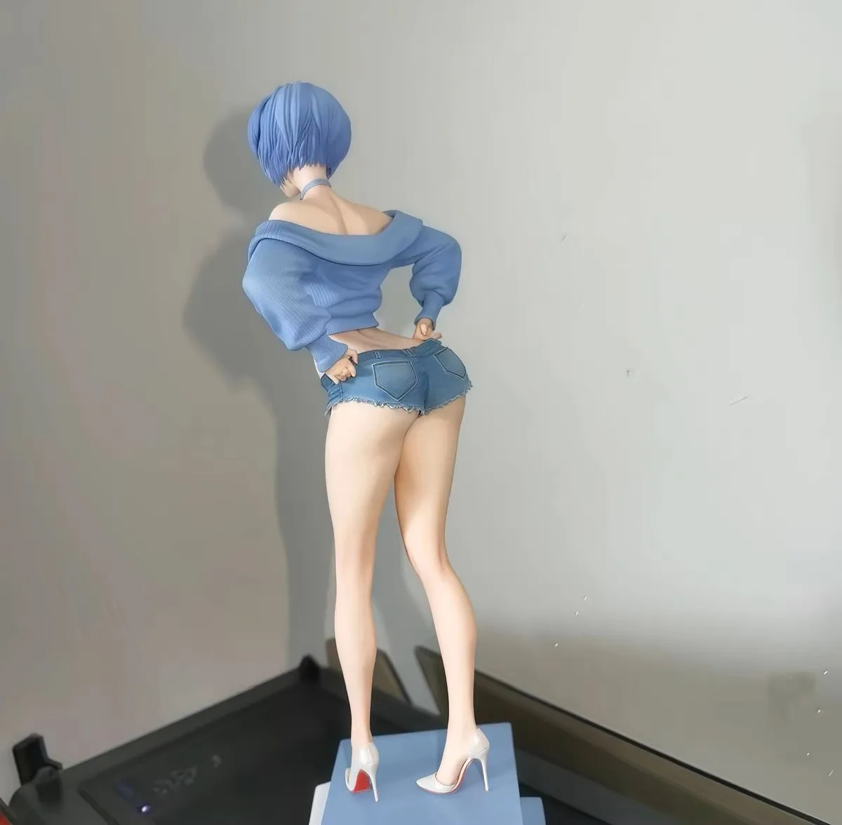 30CM NEON GENESIS EVANGELION Ayanami Rei Ver fille Figure dur pvc jouet jeu Statue adulte Collection Anime Action modèle poupée cadeau