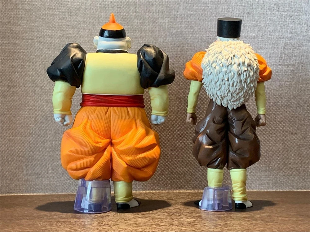 子供のための収集可能な置物,ドラゴンボールZ,PVC,超サイヤ人,Android 19,dr.gero,収集可能なモデル,人形,ギフト,おもちゃ