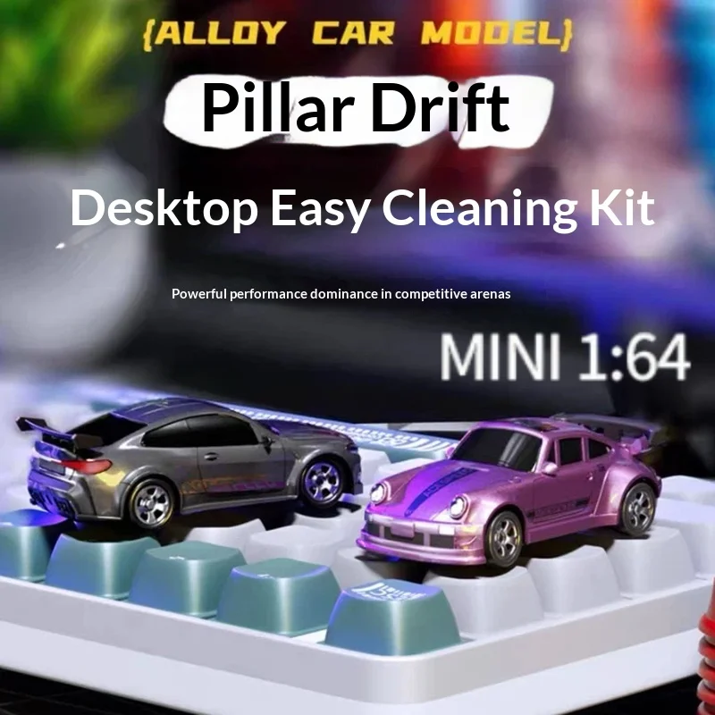 

New 1:64 Mini Remote Control Car 911 Drift Car Rc Desktop Pocket Cool Lighting Car Entry Level Drift Toy Racing Boy Gift