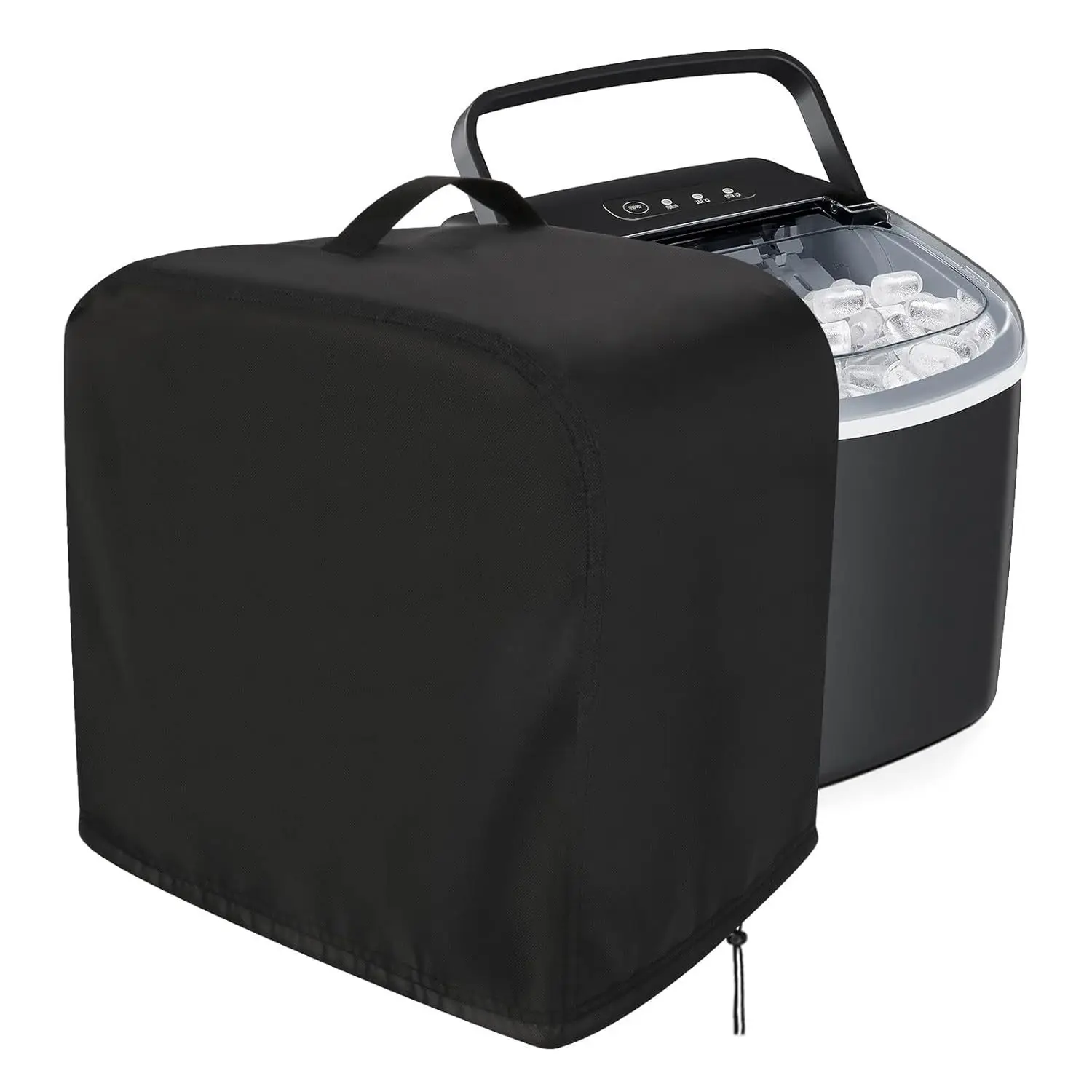 

Household small ice machine cover kitchen bar ice cube machine protective cover