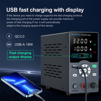 30V 10A DC Power Supply Adjustable USB Digit Display Lab Power Supplies Voltage Regulator 60V 5A 120V 3A Metal anodizing Repair