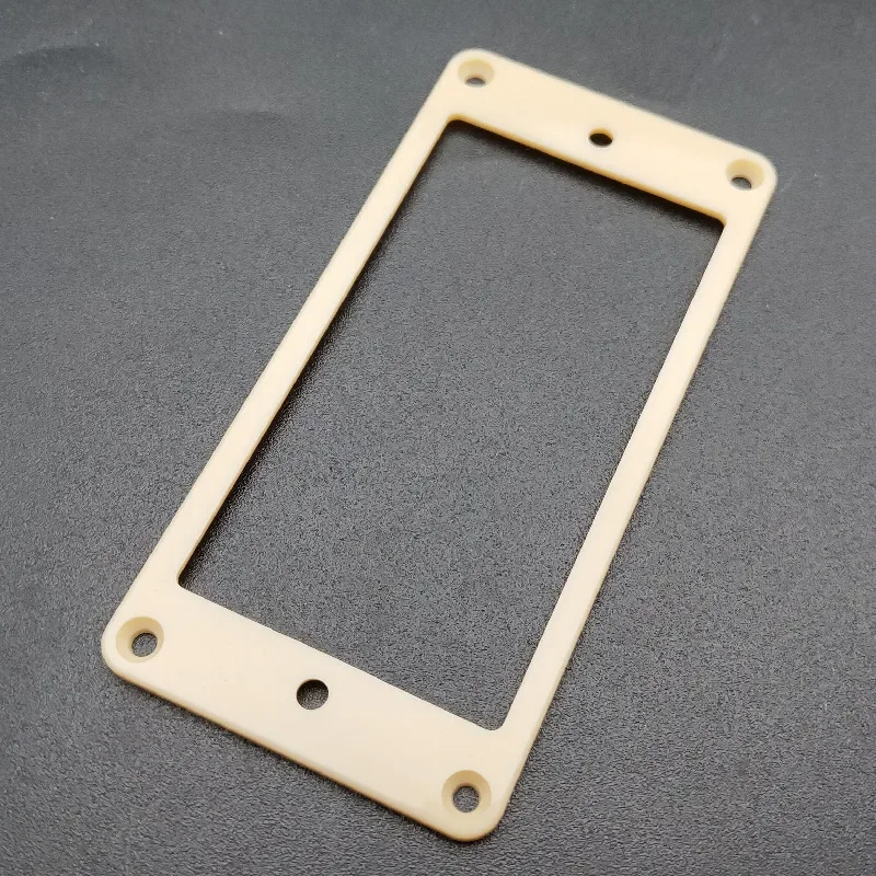 2pcs Plastic Flat 2.5*2.5 /4*4/ 5*5MM Humbucker Pickup Frame Mounting Ring Accessory for LP Electric Guitar