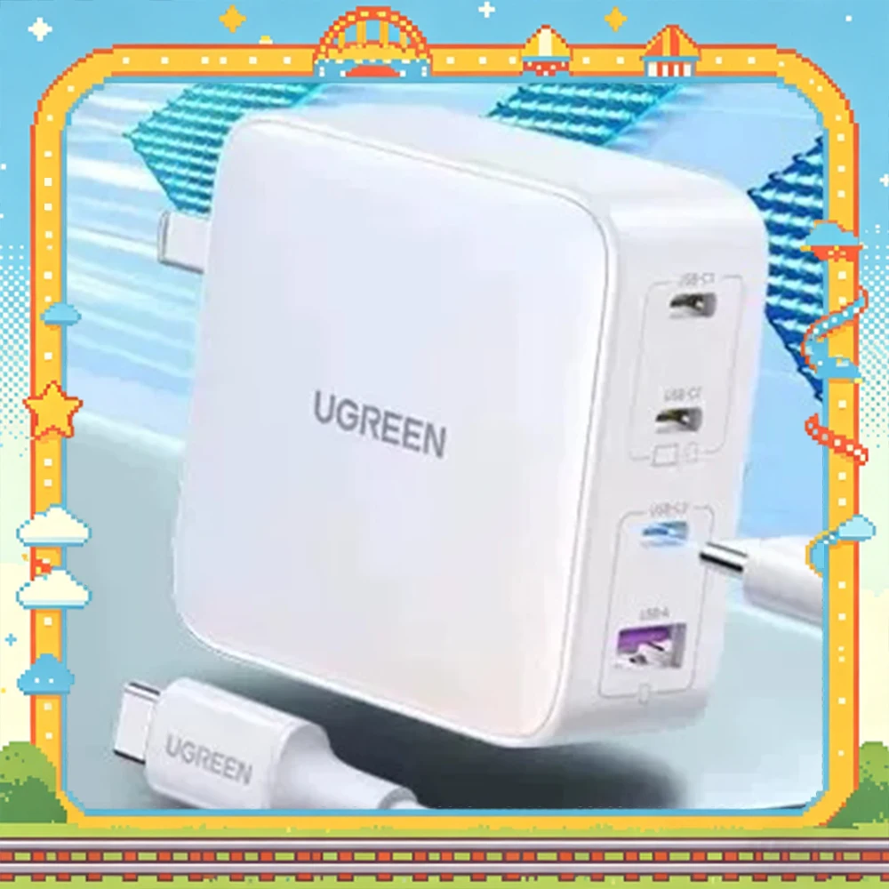 ugreen-100w-gallium-nitride-charger-head-suitable-for-apple-macbook-air-laptops-and-phones-with-type-c-port-charging-plug