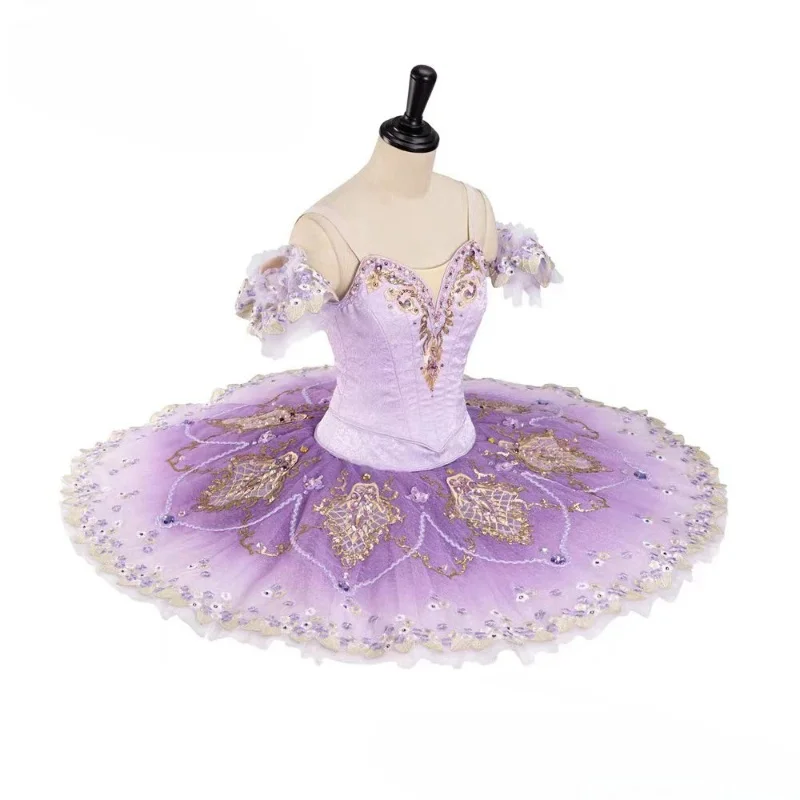 Professional stage ballet TUTU lilac Pirate performance dress tailored