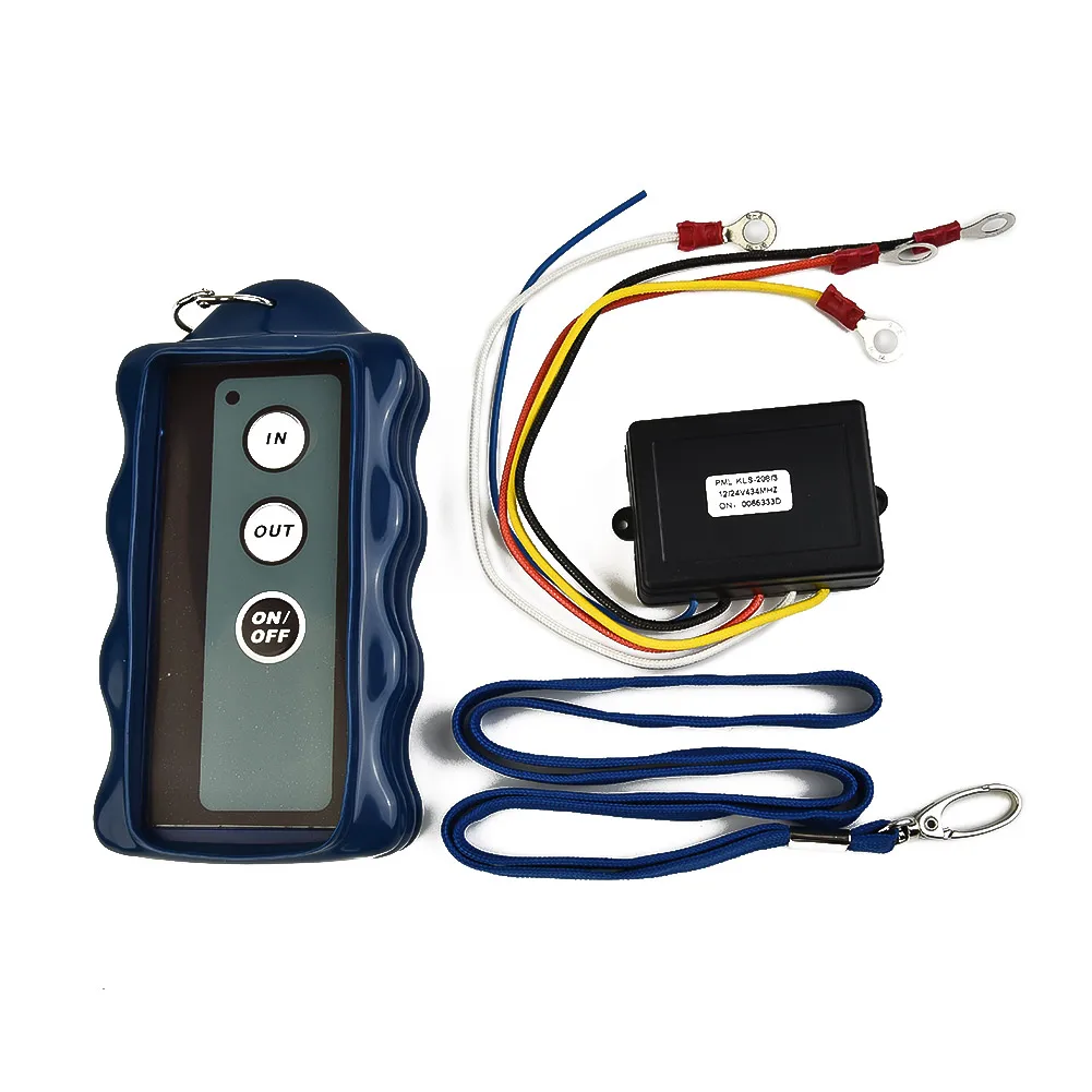 

Enhanced Efficiency and Control with Wireless Winch Remote Control Handset Switch Kit 930V Perfect for Various Applications