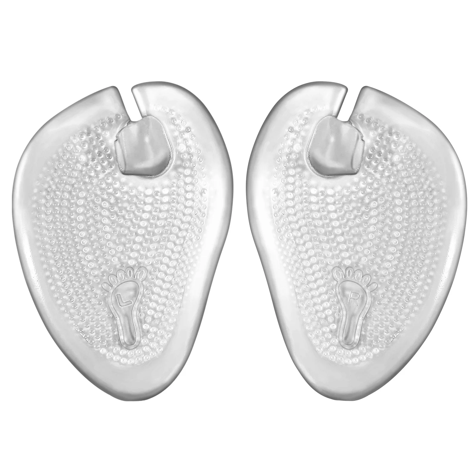 

1Pair Forefoot Metatarsal Pads Silicone Cushions Flip-Flops Sandals Pain Relief Non-Slip Gel Inserts for Women Men
