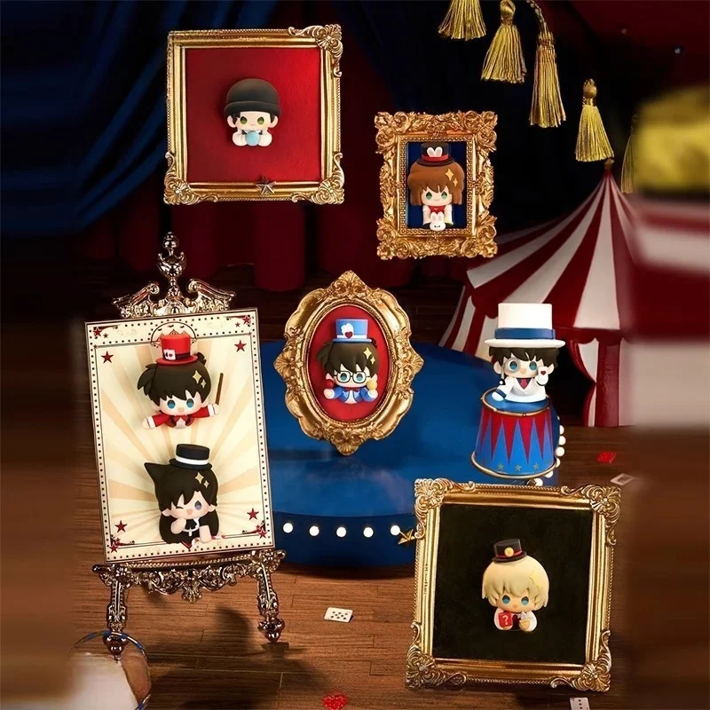 

Новый оригинальный детектив Конан, волшебная сценическая серия, слепая коробка, игрушки, мультяшная аниме-фигурка, магнит на холодильник, игрушки, окружающий подарок