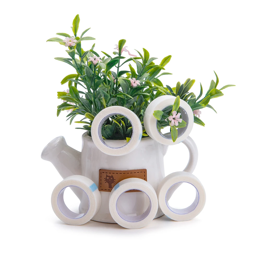 Extensiones de pestañas postizas no tejidas, 5 unidades