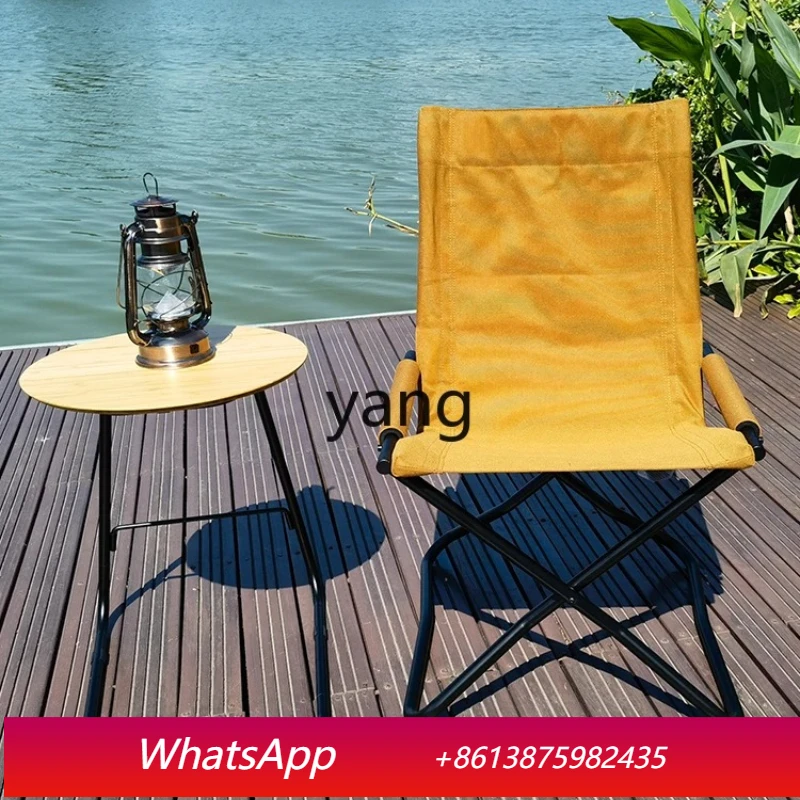 LTT Aluminum Alloy Folding Chair Ultra-Light Portable Lightweight Fishing Camping Chair Beach Leisure Folding Chair